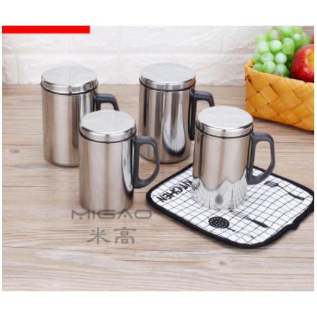 Cốc giữ nhiệt inox Thermos ,uống bia ,cà phê /500ml bằng inox 2 lớp chất lượng cao