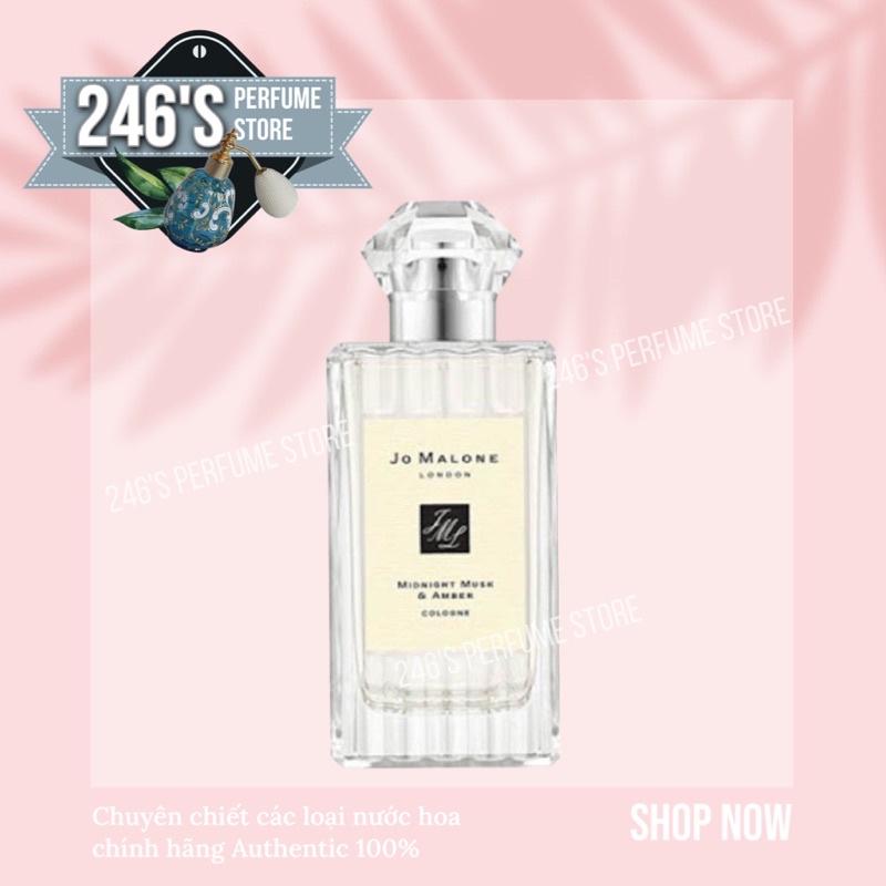 💕Mun💕Nước hoa dùng thử Jo Malone Midnight Musk & Amber EDP  (5ml/10ml/20ml)