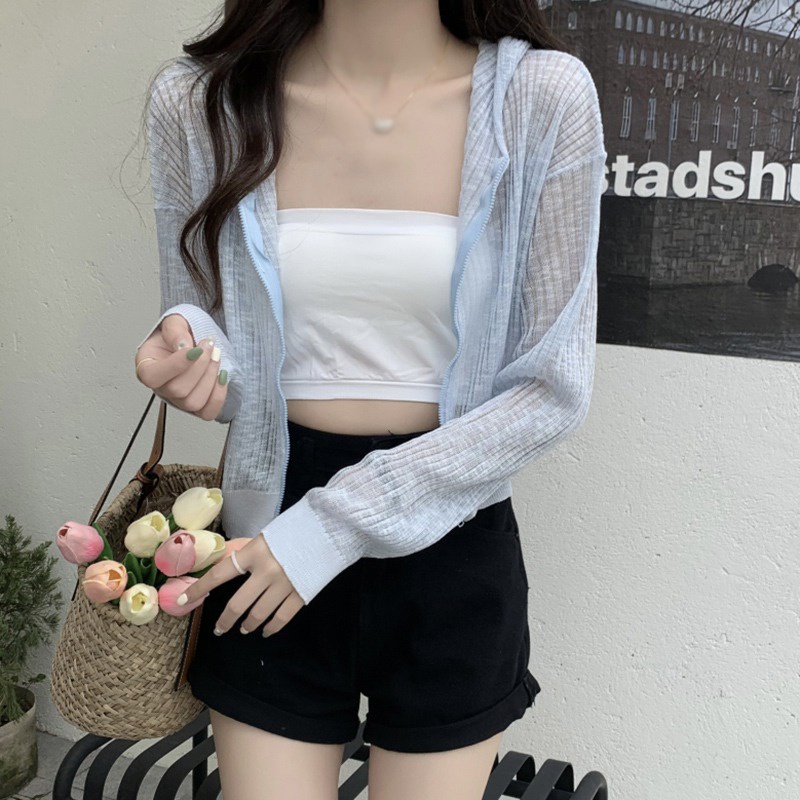 Áo KhoáC Tay DàI Có NóN TrùM ĐầU