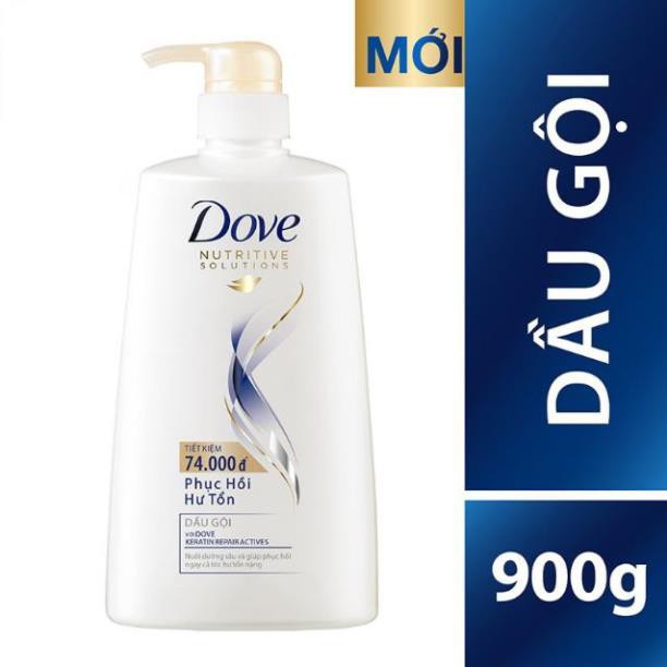 Dầu gội Dove phục hồi hư tổn 900g