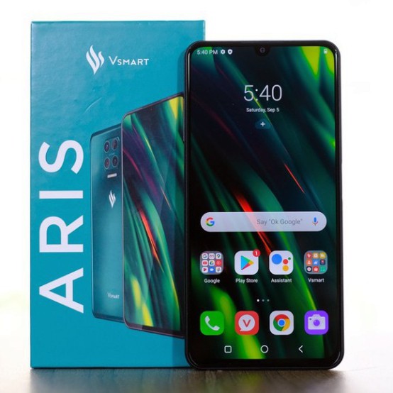 Điện thoại Vsmart Aris (8GB/128GB) Chính Hãng Fullbox Nguyên Seal   - smartphone chất