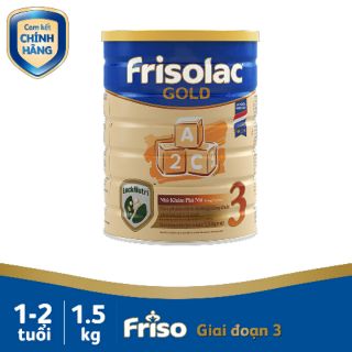 Sữa bột frisolac gold số 3 4 5 lon 1kg5