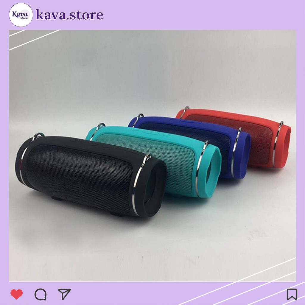 Loa Bluetooth Không Dây Charge Mini 4+ Kava Store - Kiểu Dáng Nhỏ Gọn, Âm Thanh Sống Động Hỗ Trợ FM/USB/Khe Cắm Thẻ Nhớ