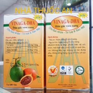 Viên dầu gấc Vinaga DHA