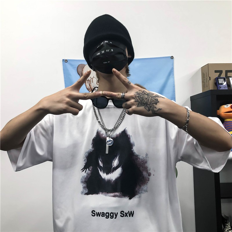 Áo thun nam nữ form rộng Yinxx, áo phông tay lỡ ATL39