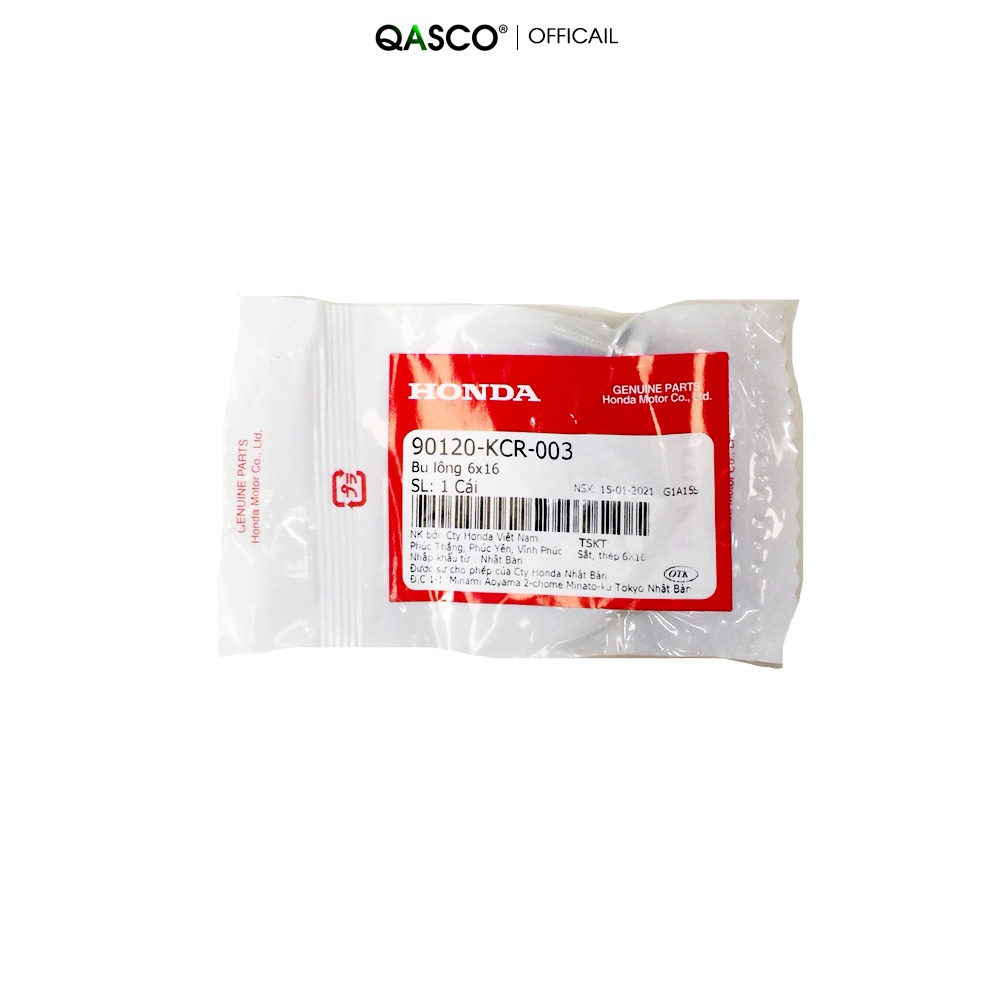 Bu lông HONDA nhiều dòng xe 6X16  QA(90120KCR003) _( 405)