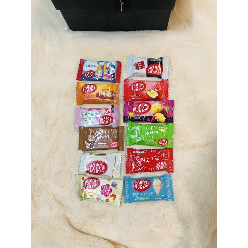 Kitkat Box 11 vị - Hộp quà kitkat 11 vị - Kitkat Gift Box