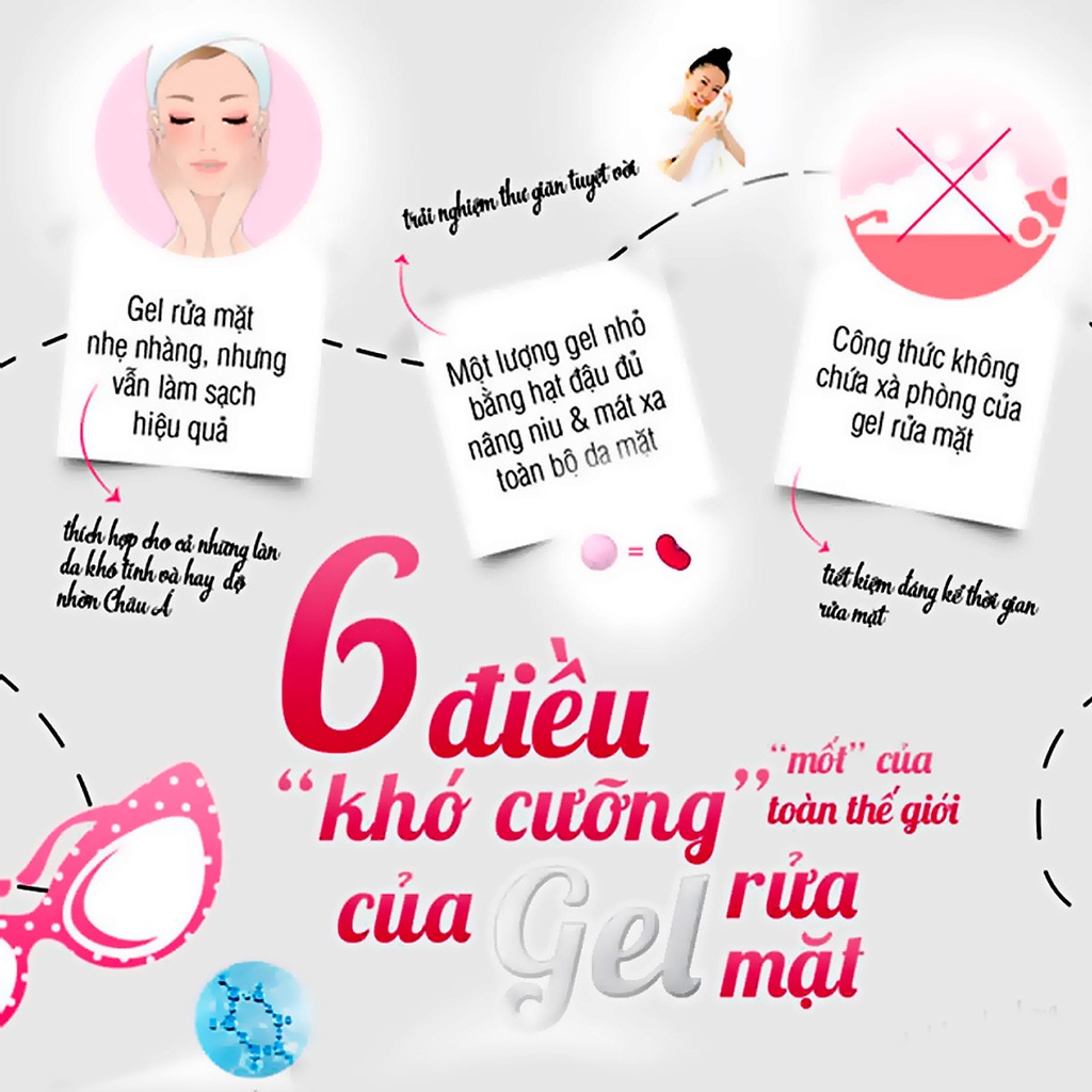 GEL RỬA MẶT COLLAGEN+ ĐẸP DA 100ml - TỎI ĐEN - TRẺ HÓA DA LANGCE