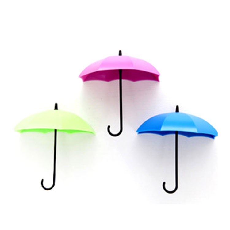 Bộ 3 móc treo dán tường hình cây dù