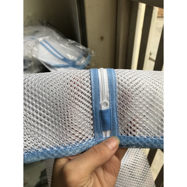 Túi lưới giặt Quần Áo, Đồ Lót cao cấp Hàng Nhập Khẩu Từ Nhật cho máy giặt, có khóa kéo tiện lợi