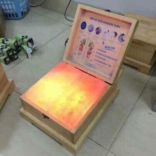 ĐÈN ĐÁ MUỐI HIMALAYA MASSAGE CHÂN - MÓN QUÀ CHO SỨC KHOẺ