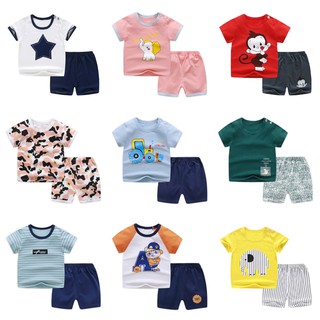 [HOT] Set Trang Phục Quần Áo Mùa Hè Cho Bé Trai Cao Cấp Xuất Xứ Đài Loan Hình Ngộ Nghĩnh