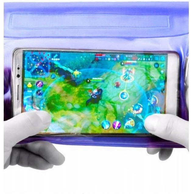 Túi chống nước điện thoại đeo hông đi biển, đi bơi