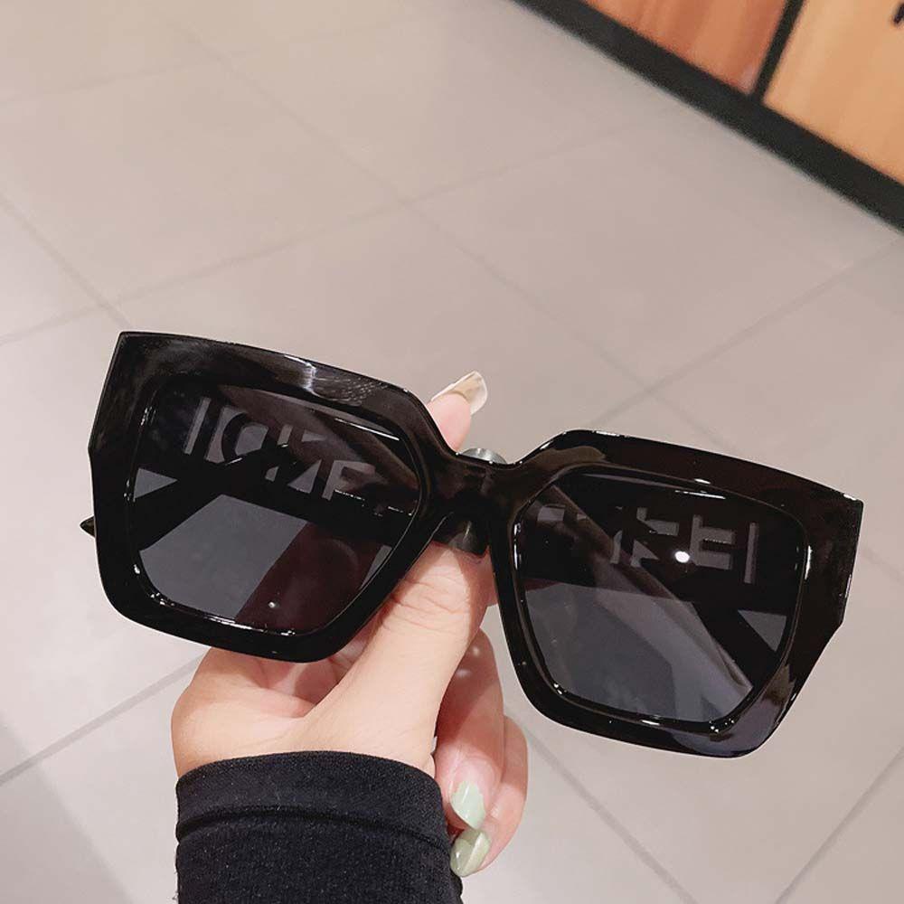 Kính Mát Gọng Vuông Chống Tia UV Phong Cách Hàn Quốc Thời Trang Cho Nữ