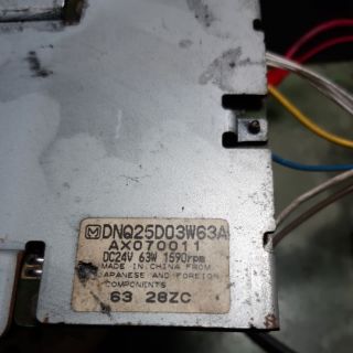 Motor BLDC14_24v brushless chạy mosfet