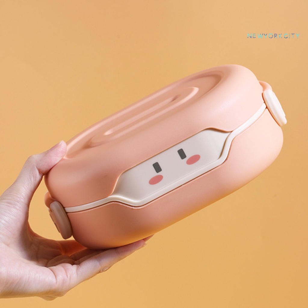 Hộp Cơm Trưa Cách Nhiệt Hình Robot Hoạt Hình NYC 780ML