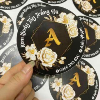 [HCM] In Tem Dán Nhãn Sticker theo yêu cầu