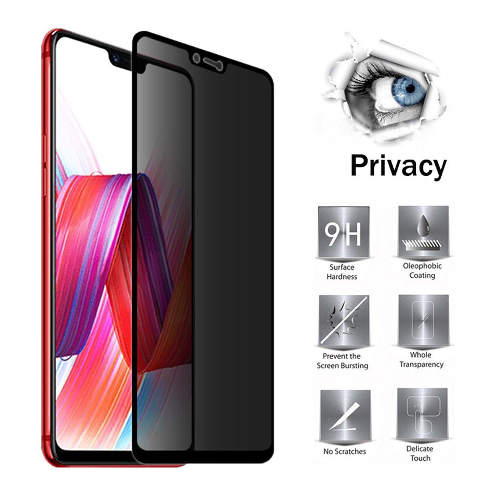 Kính cường lực chống nhìn trộm cho OPPO F9 Pro F5 F7 OPPO f11 Pro OPPO A3S A73 A7