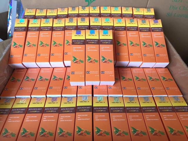 (Freeship)5 lọ Sữa rửa mặt goldplus Thảo Mộc 37 - sữa rửa mặt gold plus của Thảo Mộc 37 | BigBuy360 - bigbuy360.vn