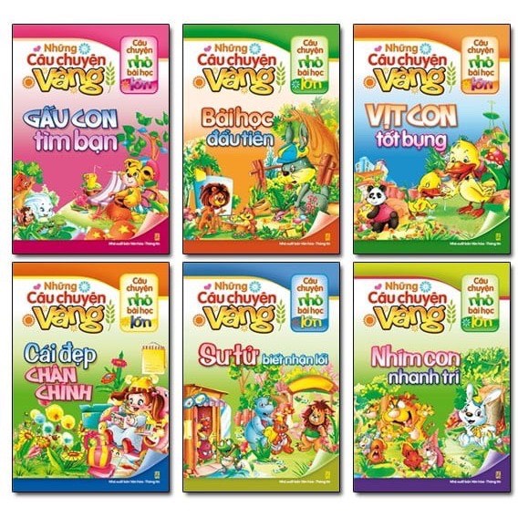 Sách - Combo Những câu chuyện vàng (Túi 6 cuốn)