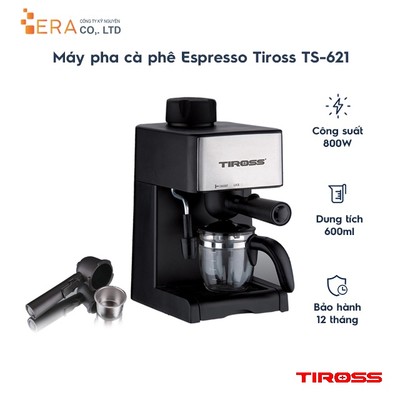 Máy pha cà phê Espresso Tiross TS621 - Hàng chính hãng