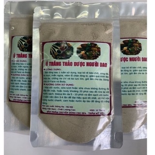 Ủ trắng thảo dược người Dao gói 100g dùng cả face và body