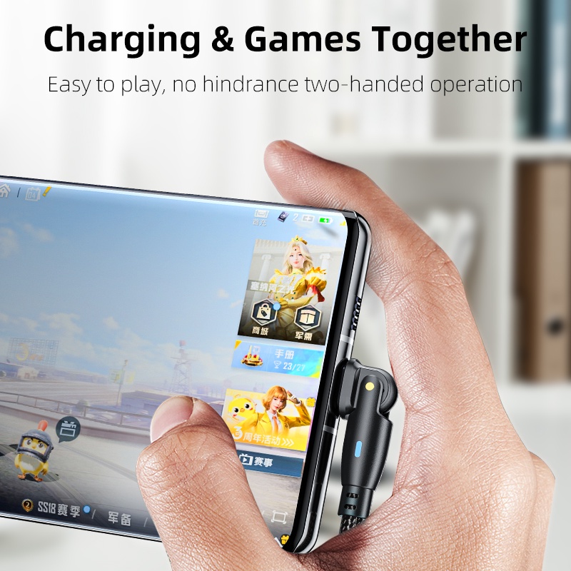 Dây Cáp Sạc Nhanh 60W PD Type C 1M 3A 180 Độ Chuyên Dụng Cho Samsung Xiaomi Huawei