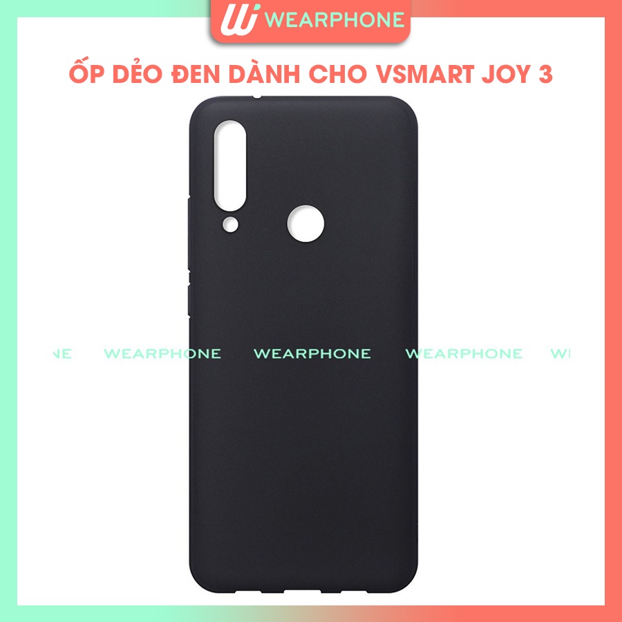 Ốp Lưng TPU Dẻo Đen Dành Cho Vsmart Joy 3 | BigBuy360 - bigbuy360.vn