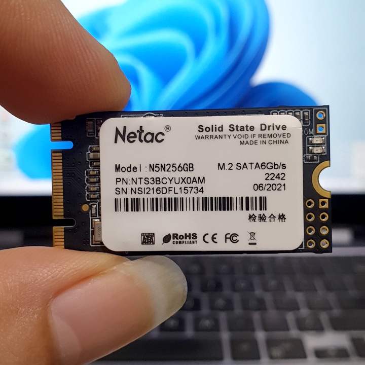 Ổ cứng SSD M.2 2242 SATA Netac N5N, NS 120GB 256GB - bảo hành 3 năm - SD116 SD117