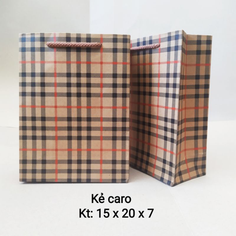 Túi quà tặng - số 6 kt: 15 x 20 x 7