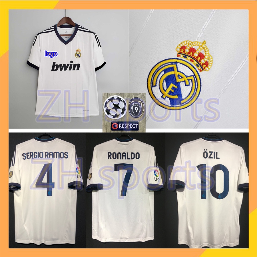 Áo Thun Bóng Đá Real Madrid 2012/2013 12/13