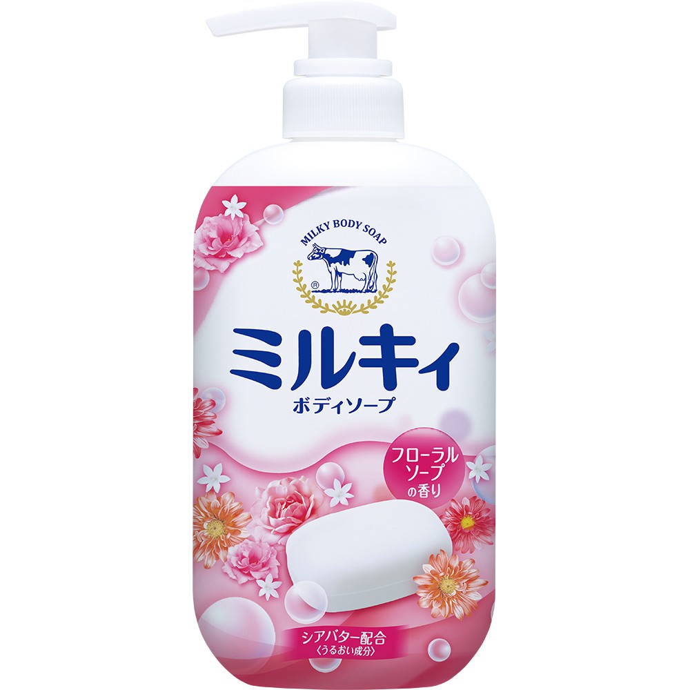 SỮA TẮM MILKY CHIẾT XUẤT TỪ SỮA BÒ (CHAI 550ML) - HÀNG NHẬT NỘI ĐỊA