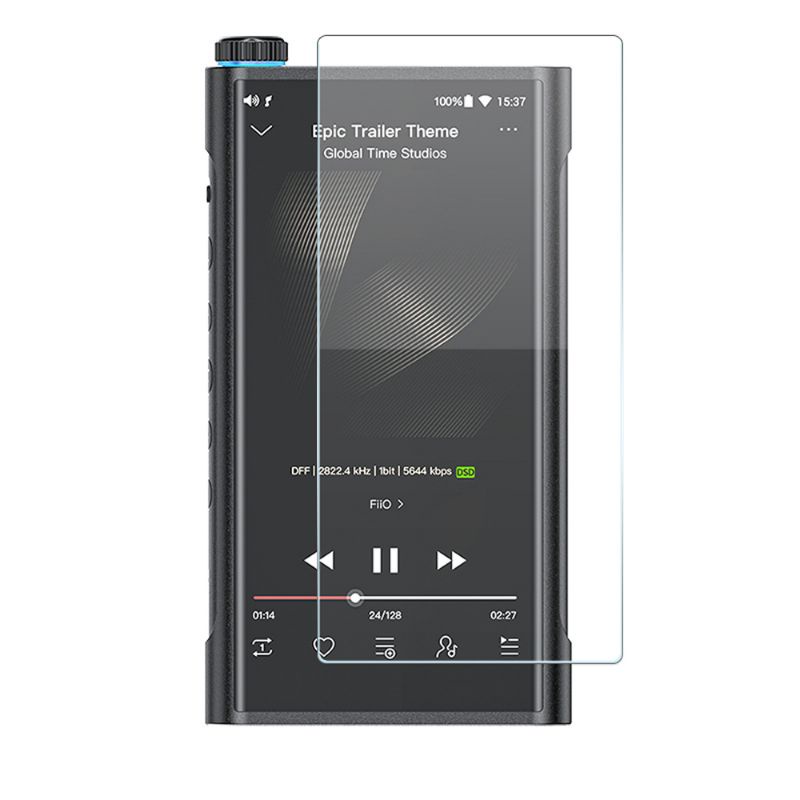 Cường lực Nano trong suốt cho máy nghe nhạc Fiio M15