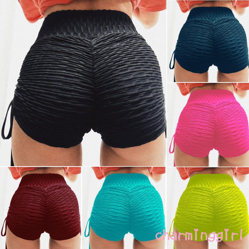GIH-Heartell Women´s Jacquard Side Bandage Athletic Shorts Fashionable Casual | BigBuy360 - bigbuy360.vn