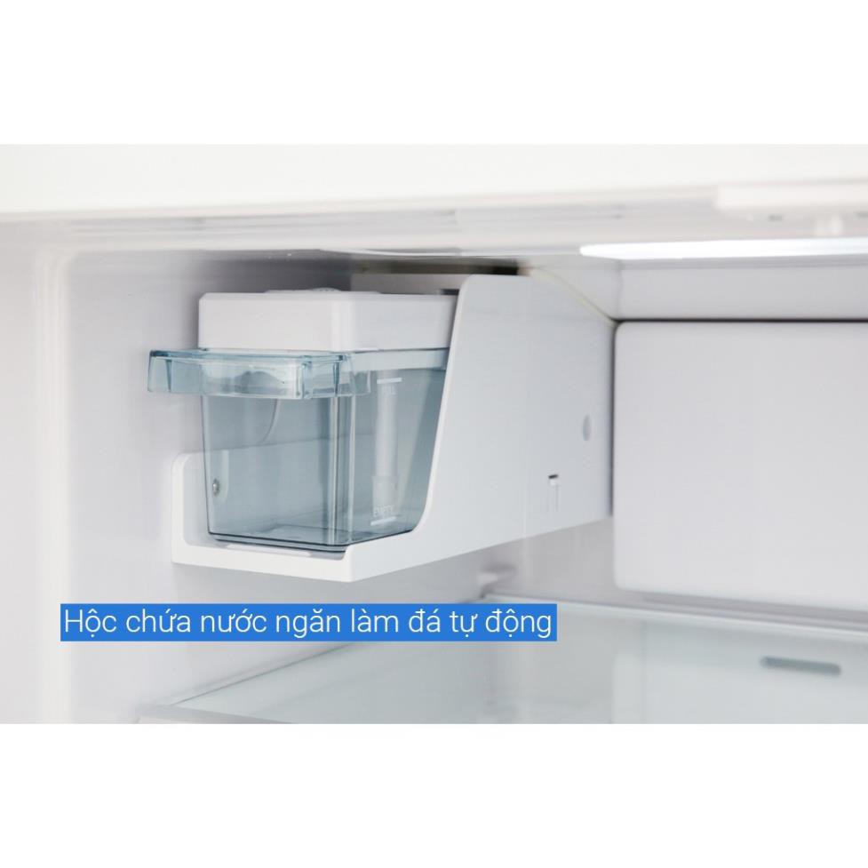 Tủ lạnh Hitachi 4 cánh màu đen đá tự động R-FW690PGV7X