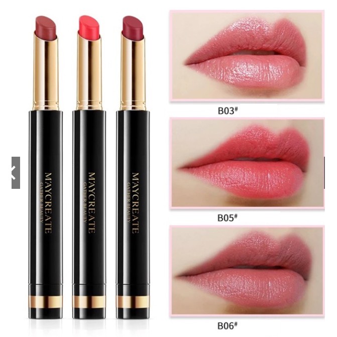 Son lì vỏ đen MayCreate - Son nội địa trung | BigBuy360 - bigbuy360.vn