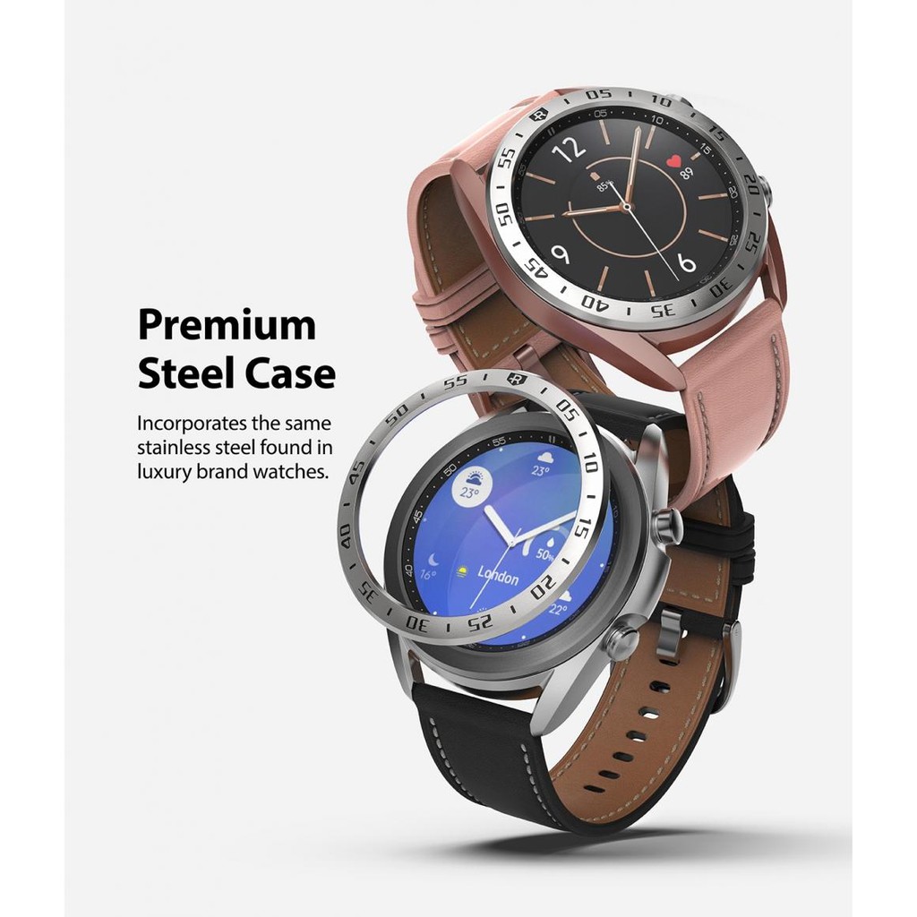 Viền Bezel cho Samsung Galaxy Watch 3 (45mm / 41mm ) - Hãng RINGKE