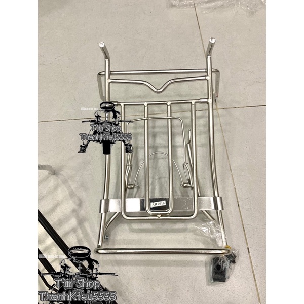Baga Airblade 2010 đời đầu Đen và inox Dày 10li