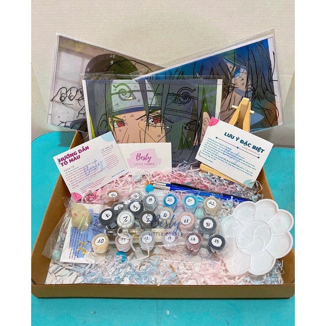 Glass Painting KIT Wild Police Story Detective Conan - Tranh kính Kit tự tô học viện cảnh sát Conan Mastuda Furuya Rei