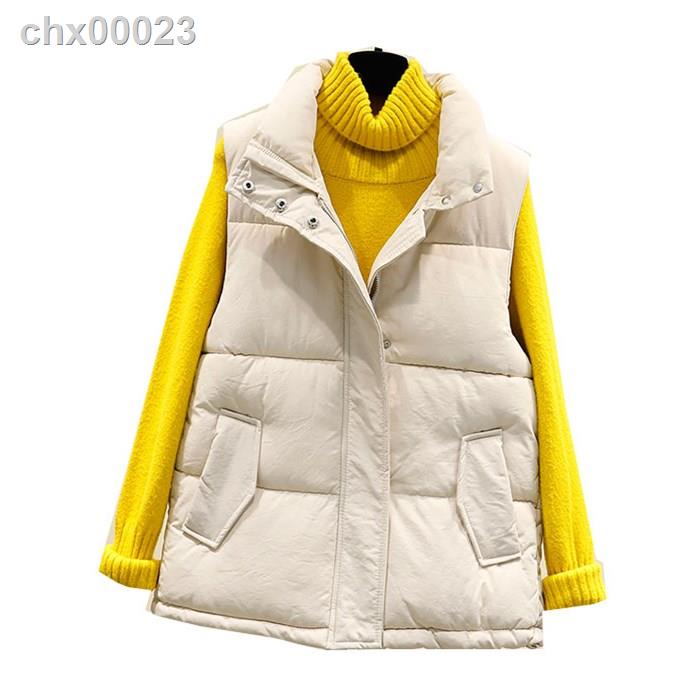 ✔☫Áo khoác phao không tay dáng rộng thời trang thu đông phong cách Hàn Quốc 2021 | BigBuy360 - bigbuy360.vn