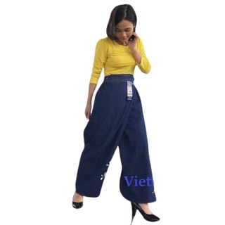 Quần Chống Nắng Jean thông minh tiện lợi vải dày (Dạng quần và váy)