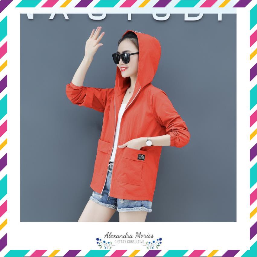 Áo Gió Nữ - Áo Đa Năng Thời Trang 4 Mùa Nữ - Áo Khoác Nữ