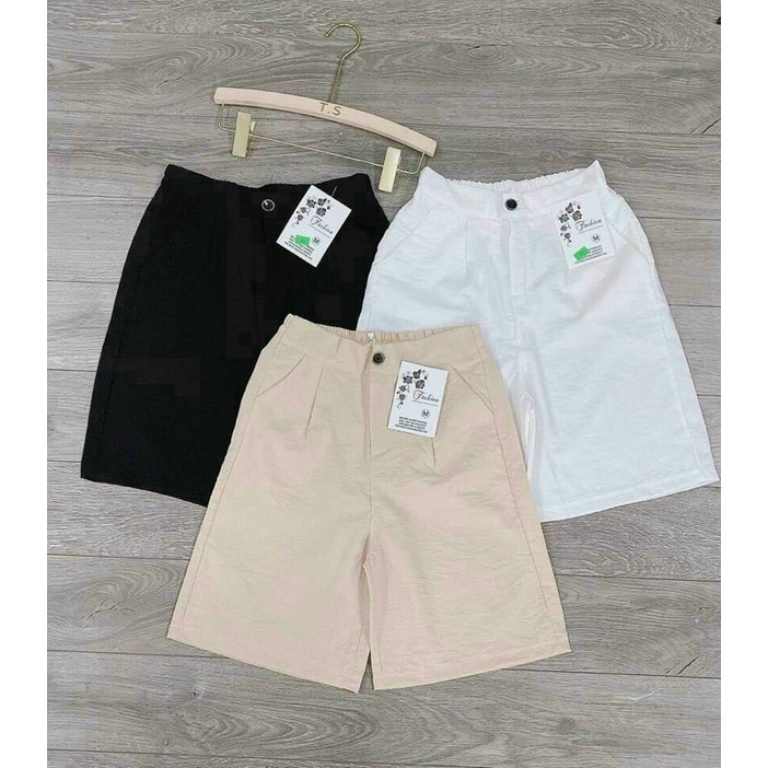 QUẦN SHORT NGỐ VẢI GÃY