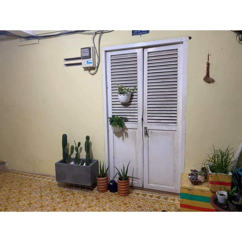 Chậu xi măng đá mài chữ nhật 60x30x30cm , chậu xi măng đá mài trồng cây