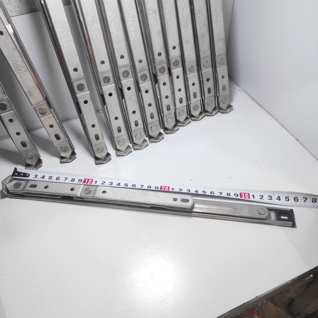 Bản lề Chữ A nhôm Xinfa bản 23mm thanh dày 2li2 - Bản lề Chữ A