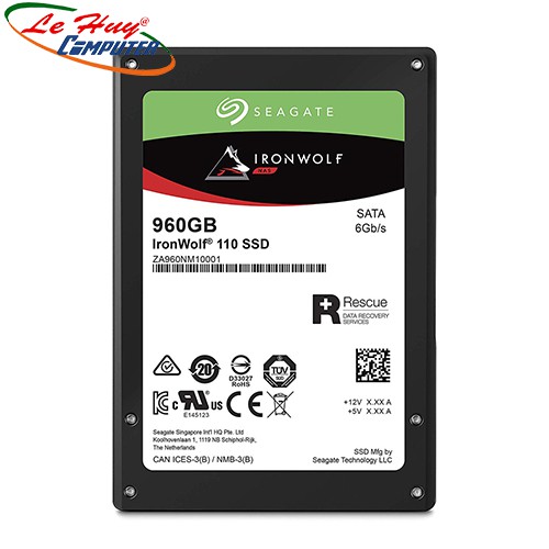 Ổ cứng SSD Seagate Ironwolf 110 960GB 2.5&quot; SATA (ZA960NM10011)