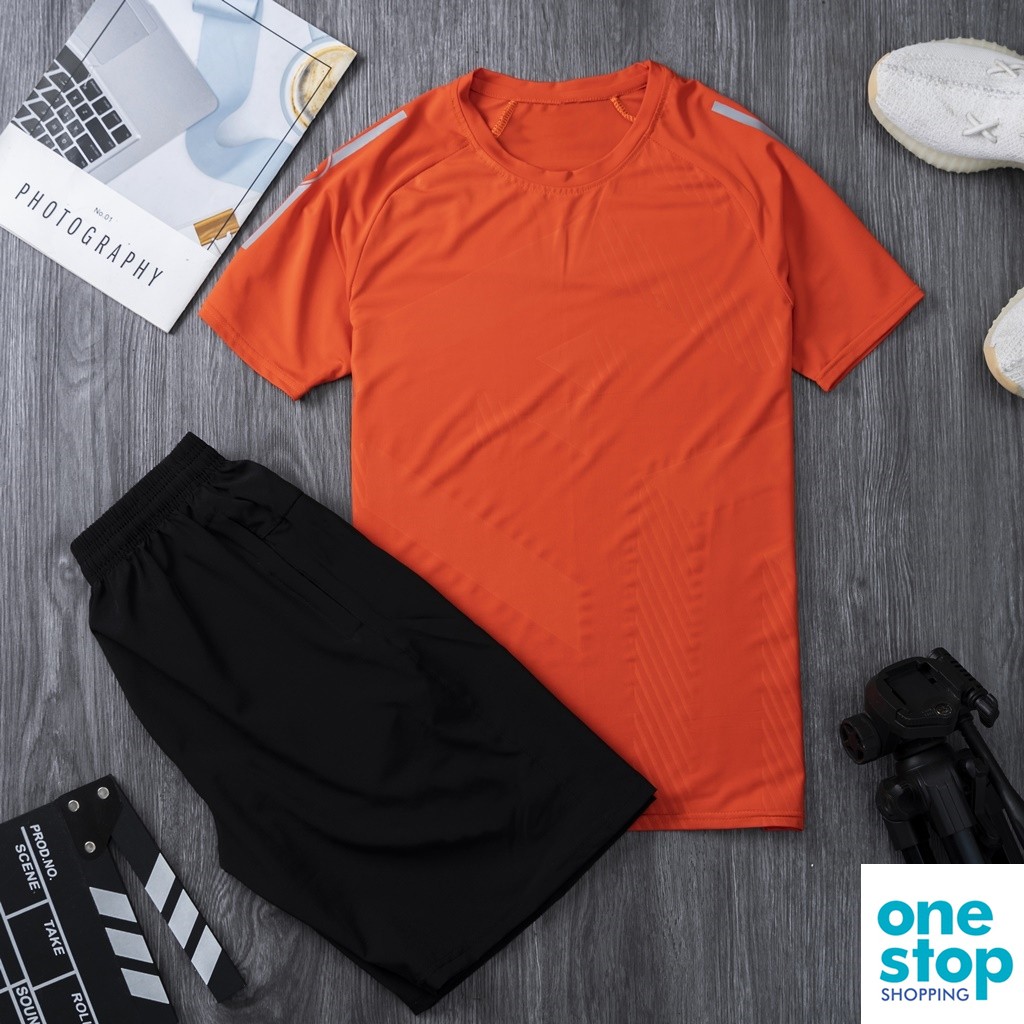 Sét bộ cổ tròn thời trang nam One29, phom 40-80kg oneshop | BigBuy360 - bigbuy360.vn