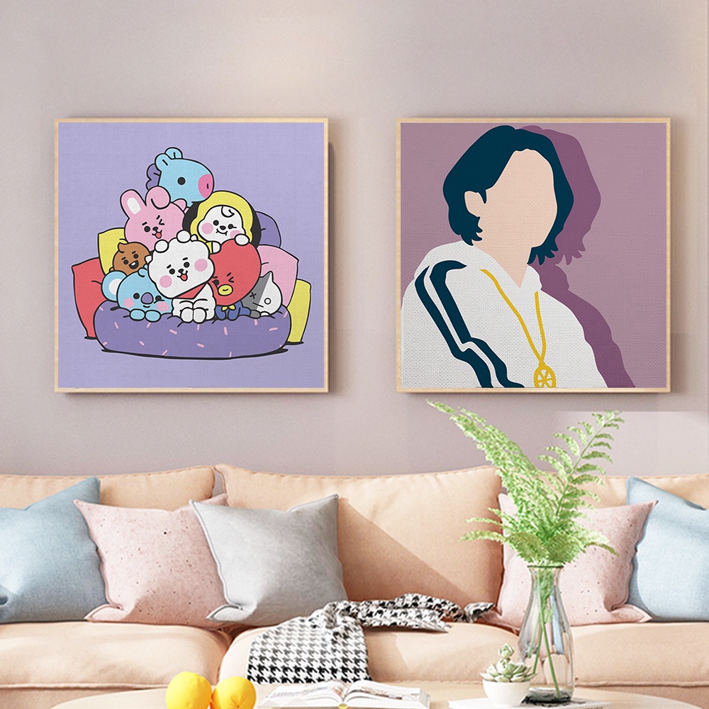 Bộ Dụng Cụ Làm Tranh Sơn Dầu 20x20cm /30x30cm Chuyên Dụng Trang Trí Nhà