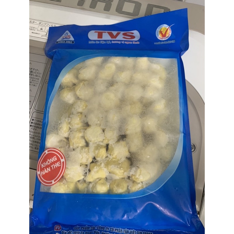 Hoành thánh sủi cảo tôm thịt 60 viên vĩ 500g (giao tphcm)