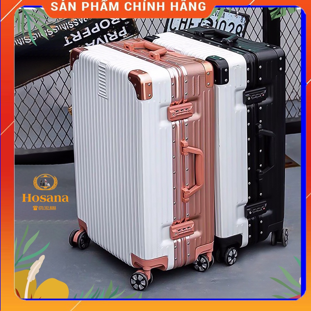 Vali Khung Nhôm Cao Cấp ! Khoá TSA 007 Chuẩn Mỹ